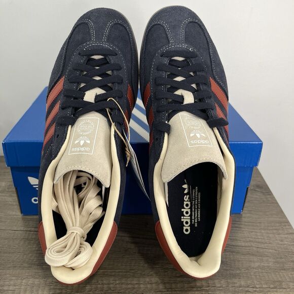 Adidas Gazelle Indoor Legend Ink Preloved Ruby JH5404 NEW Men's Size 11.5 - Picture 6 of 8